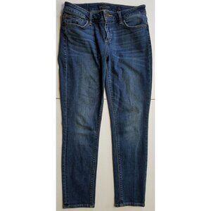 Lucky Brand Lolita Crop Low Rise Stretch Blue Denim Jeans Women's Size 6/28